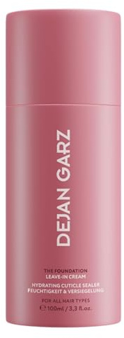 Dejan Garz Leave-In Cream – The Foundation – rik glans och skyddsvård – anti-frissigt och intensivt balsam, 100 ml