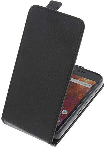 foto-kontor Tasche kompatibel mit CAT S61 Smartphone Flipstyle Schutz Hülle schwarz