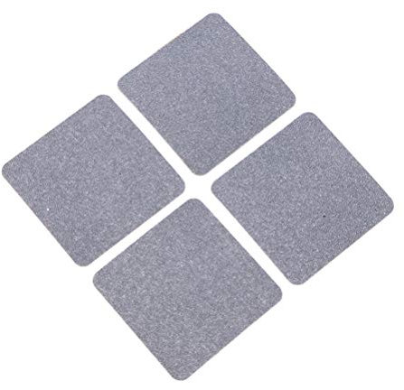 VOSAREA Tappetini Antivibrazioni Antiscivolo per Lavatrice 4 Pezzi (5 x 5 cm)