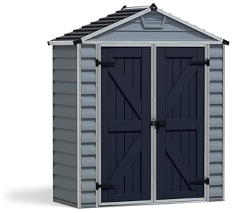 Canopia by Palram Abri de Jardin en Kit Skylight 1.7m², Cadre en Aluminium, Panneaux en Polycarbonate, Gris