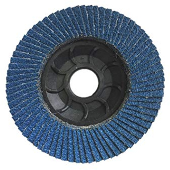 200 Pezzi Flap Disc | Dischi smerigliatrice | Dischi Lamellari Professionali Abrasivo Zirconio | blu│ 115X22 mm │ grana 40-60-80 | Dischi Abrasivi Lamellare (GR. 60)