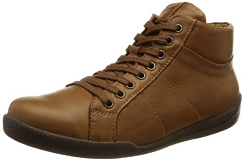 Andrea Conti Damen Boot Sneaker, braun, 38 EU