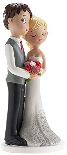 Dekora - Decoracion Boda | Figuras Novios para Tarta de Boda - Serenidad