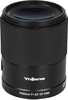 YONGNUO YN50mm F1.8Z DF DSM Lente de Marco Completo de Enfoque automático para la Serie Nikon Z