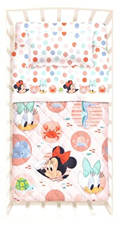 Copriletto Primaverile Trapuntato Lettino sponde CALEFFI Disney BABY Minnie 110x130cm