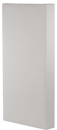 IG Acoustics AcousticBalance 211 Breitbandabsorber, (100x50x11 cm) Akustik Absorber/Schallabsorber/Akustikpaneel/Deckensegel/Deckenabsorber (Silber)