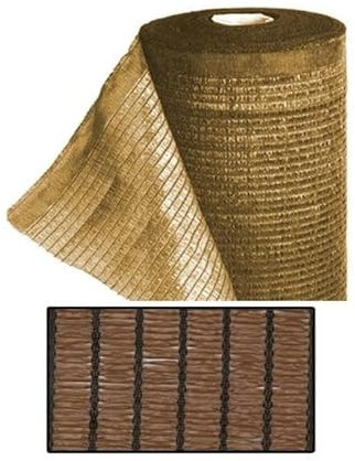 Pluvia Malla sombreo Nacional cotex 90% Brezo 3m x 50m Plegado