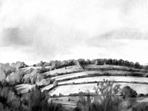 Rolling Landscape Sketch I Poster Print - Emma Caroline (36 x 24)