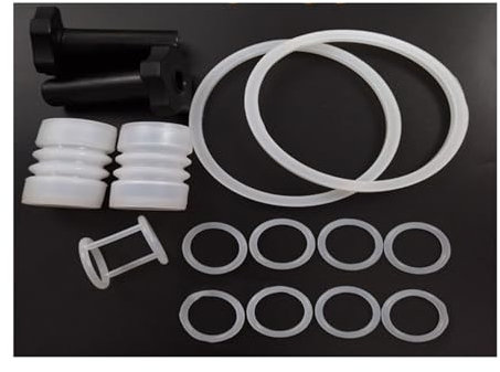 ALturn Dichtungsring for Eiscreme-Mutterschraube und Rohrkomponenten for Softeismaschinen-Armaturen, Ersatzteil, Kompatibel mit BQL, Kompatibel mit BQL-818T,