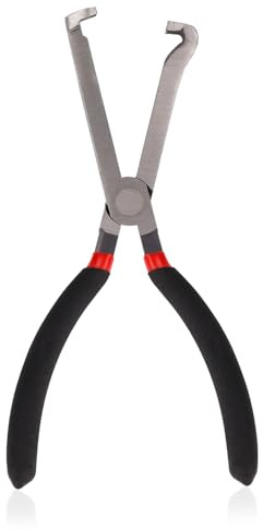 Pinza per Attacco Carburante, Pinza Connettore Carburante Pinze per Candele per Scollegare Facilmente il Connettore Elettrico con Linguetta di Bloccaggio(Nero)