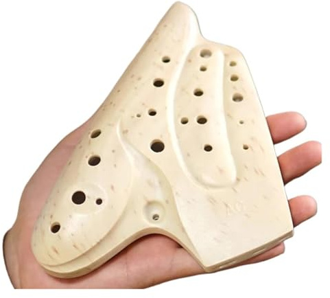Okarina Triple Ocarina Alto C Key AC Professionelle Ocarina Musik Instrument Anfänger Musik Mit Zubehör(Style 4)