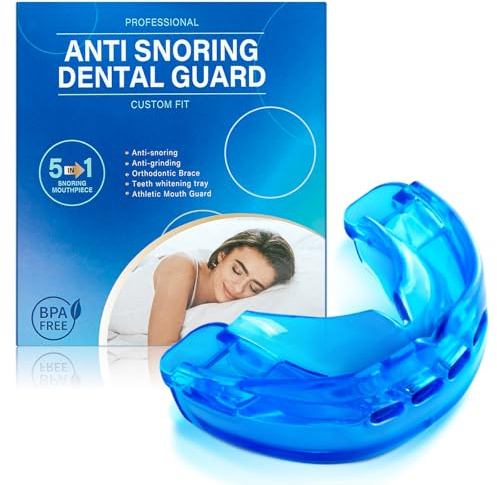 Schnarchstopper, Ergonomisch Schnarchschiene für Männer und Frauen, Effektiv Anti Schnarch Schiene Snoring Stopper, Kein BPA, Extra Weich, Gebrauchsfertig für Schnarchfreien Schlaf Nacht
