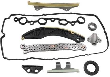 Callume Steuerkettensatz Kompatibel mit Hyundai i10 i20 Kompatibel mit KIA Rio Picanto Stonic 1.2 1.25 2432103000 2442003010 2443303001