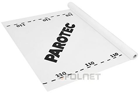 Unterspannbahn Parotec 110g/m² (75 qm Rolle) SD=2m, 2-lagige Folie