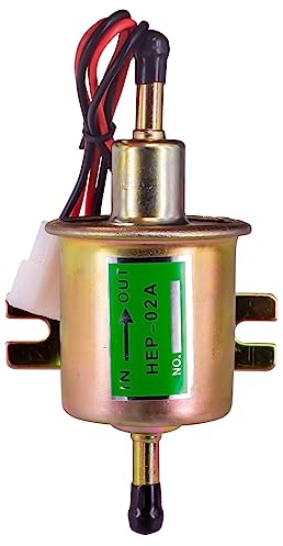 HEP-02A Elektrische Kraftstoffpumpe, 12 V, Niederdruck, Befestigungsdraht für Benzin und Diese