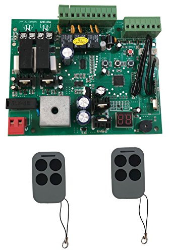 KIT AUTOMAZIONE CANCELLO BATTENTE 2 ANTE MOTORE APRICANCELLO ELETTRICO 24 V 220V (1 Centralina Di Ricambio)