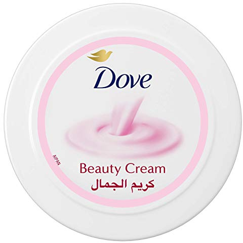Dove Pflegende Körperpflege Gesichts-, Hand- und Körper-Schönheitscreme für normale bis trockene Hautlotion für Frauen mit 24-Stunden-Feuchtigkeit, 250 ml, 2 Stück