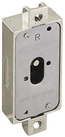 Serrure espagnolette zamac - Décor : Nickelé - Sens : Droite - LEHMANN