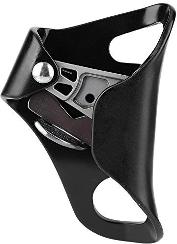 Nikou Chest Ascender, Kletter Croll Brust Ascender Abseilen Getriebe Ausrüstung Seilklemme Abseilausrüstung für 8-13mm Seil (Farbe : Schwarz)