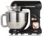 Tower T12033RG Robot Pâtissier - Batteur Électrique Cuisine - Robot Cuisine sur Socle 3-en-1 avec 6 Vitesses et Fonction Pulse, 1 000 W, Or Rose