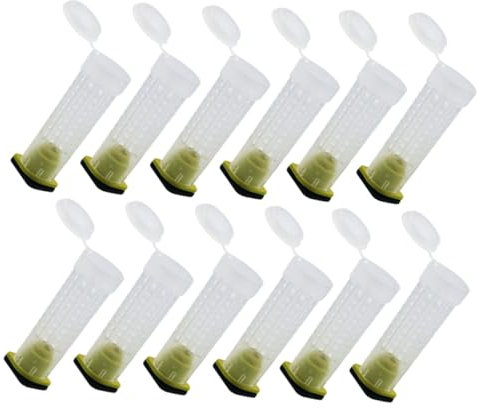 HANABASS -Lasting Bee 40-teiliges Imkerkäfig-Set Aus Kunststoff Für Die Bienenzucht