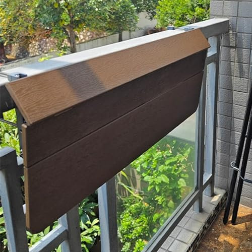 Klapptisch wand wandklapptisch stehtisch klappbar wandtisch balkonhängetisch klappbar wandtisch klappbar klapptisch balkon wandklapptisch klappbarer balkontisch zum einhängen ( Size : 120*27cm/47.2*10