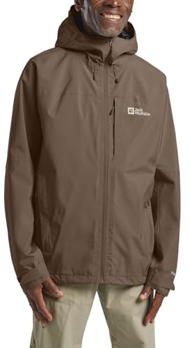 Jack Wolfskin Herren Tempest 2l Jkt M, Cold Coffee, L EU