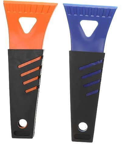 HAWILLOSCH Set da Neve 2 Pezzi Accessorio per Auto in Plastica Pala Raschietto Sicuro per Auto E Parabrezza Colore Casuale