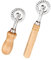 2 Pièces Pasta and Ravioli Cutting, Rouleau Découpe Pâte, Coupe Ravioli avec Manche en Bois, Roue à Pâtisserie pour Pizza, Coupe pate, Patisserie, Pâtes et Desserts, Outil de Cuisine Maison Créatif