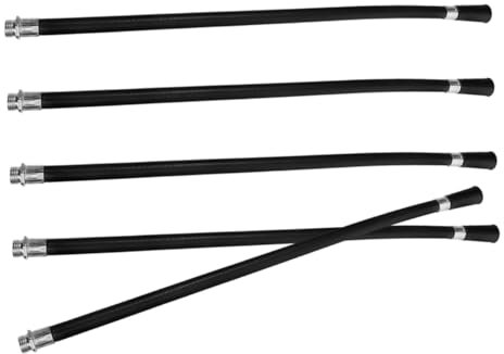 Mipcase 5Pcs Fire Extinguisher Spray Hose Replacement High Pressure Nozzle for Water Discharge Portable Fire Extinguisher Accessories for Residential Commercial Automotive Use