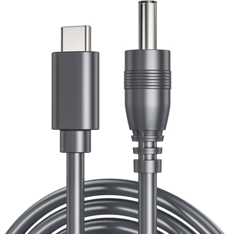 XLTTYWL Cable de alimentación Starlink Mini USB C a CC, 100 W, entrada USB tipo C a cable de carga impermeable de 18 AWG, funciona con fuente PD de 60 W+, compatible con 28 V PPS y 20 V PD(2 M/6,5 ft)
