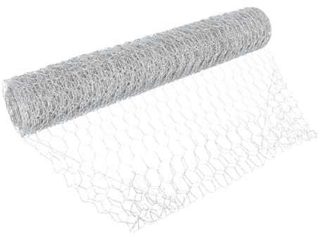 VICASKY Grillage pour Élevage de Volailles Filet à Poules Métallique Treillis pour Clôture de Jardin et Bricolage
