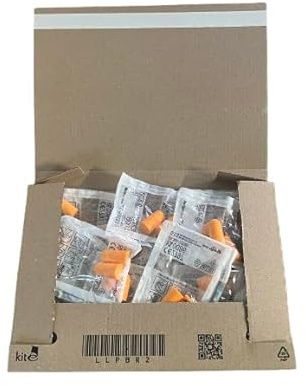 20 Pairs of 1100 Earplugs from WWYE, Soft Foam Ear Plugs, 35dB SNR Earplugs Ideal for Sleeping, Travel, Studying, Work & Loud Noise