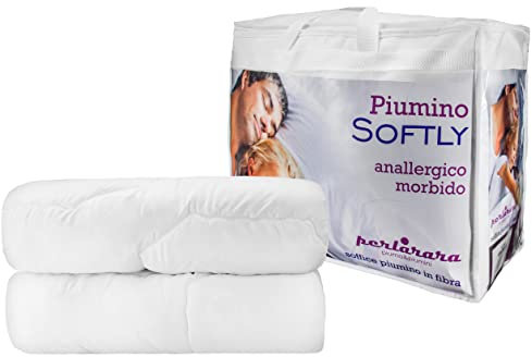 PERLARARA Synthetische Faser-Bettdecke für Einzelbett, für Frühling, weich, leicht, 155 x 200 cm, Sommer-Daunenjacke, hypoallergen, weich