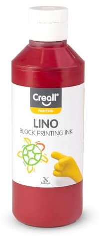 CREATIV DISCOUNT® Linoldruckfarbe 250ml Dunkelrot
