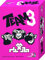 ABACUSSPIELE 64192 - TEAM3 pink, Familienspiel, Aktionsspiel, Stapelspiel