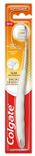 Colgate Encías Revitalizante, Cepillo de Dientes Suave, Limpieza Profunda, 1 ud