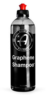 Adam's Polishes Graphene Shampoo 16oz - Ceramic Coating Infused Car Wash Soap - Powerful Cleaner & Protection In One Step - pH Neutral, High Suds For Foam Cannon, Foam Gun, Or Detailing Bucket