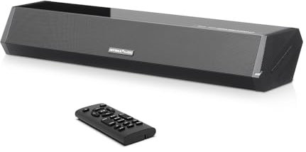 AIYIMA S03 Bluetooth5.0 Soundbar Speaker HiFi Stereo Surround 25Wx2 DSP Audio Processor For TV Home Theater (Input OPT/AUX/USB/HDMI/BT)