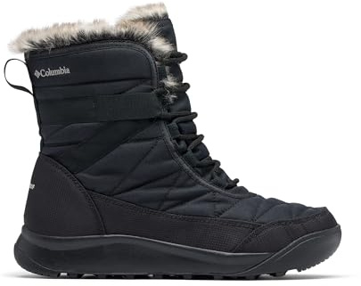 Columbia Minx Shorty, Stivali da neve Donna, Black/Titanium II Minx Shorty 4, 36 EU