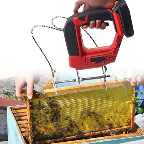 Elektrischer Bienenentferner Elektrische Bienenentfernungsmaschine Bürstenloser Motor Bienenstockrahmenhalter Einstellbare Geschwindigkeit Elektrische Honigschleuder Elektrischer Bienenschüttler