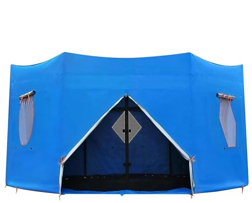 Funda para Tienda de campaña de trampolín, Tela Oxford Impermeable de 10 pies, Cubierta con Ventana, protección Solar y Transpirable, se Adapta a Camas elásticas de 8 Postes
