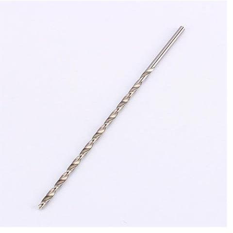 1 Stücke 4/4,5/5/6/8mm Spiralbohrer HSS Extra Lang 200mm Zylinderschaft Schneckenbohrer for Holz Aluminium Kunststoff Elektrische Bohrmaschine(8mm)