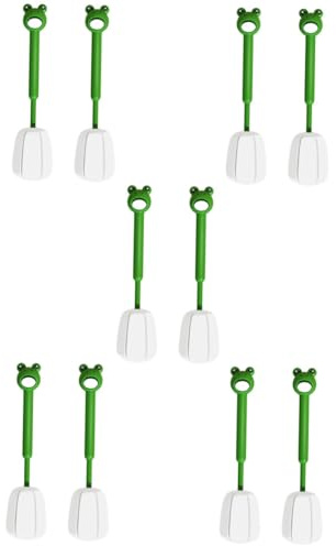 BESTYASH 5 Ensembles Nettoyage Pour Bouteilles Long Manche Multifonction Pour Bouteilles Eau Verres Accessoire Pour Nettoyage 2 Pièces * 5