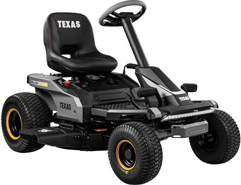 TEXAS Epsilon R7600Li Akku-Rasentraktor 76 cm Schnittbreite, 72V/24Ah, Mulchfunktion, Seitenauswurf, LED-Licht, für Flächen bis 3000 m²