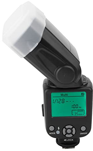 Tbest TRIOPO TR 950 Professional Camera Flash Light for, On Camera with Fresnel Lens, 2.9s Recycle, 180° Head, Light Control Receiver, M/Multi/S1/S2 Modes