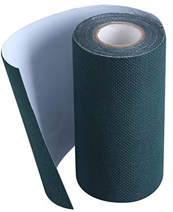 DEWIN Erba Artificiale per Nastro di Tappeto Erboso,Nastro Adesivo per Erba Sintetica Erba Nastro Banda Giunzione Fissaggio di Erba Verde Artificiale 5mx15cm