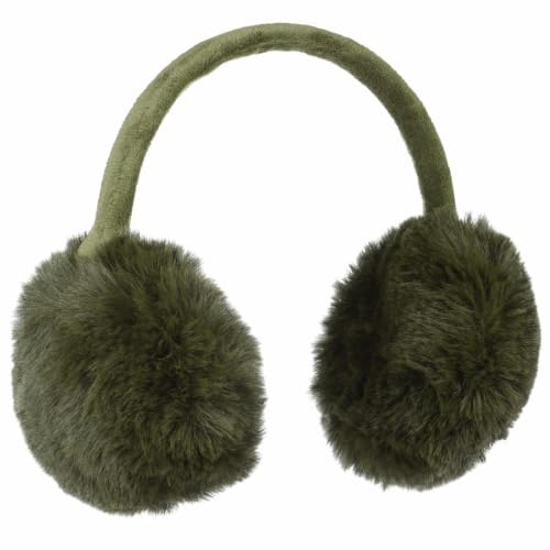 McBURN One Colour Webpelz Ohrenschützer Ohrenwärmer Ohrenschutz Damen - Winter Herbst-Winter