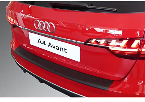 RGM ABS Heckstoßstangenschutz passgenau | kompatibel mit Audi A4 Avant S-Line & S4 Avant Facelift 2019- Schwarz