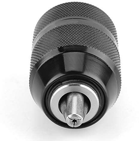 mandrin autoserrant 3/8 Mandrin de Perçage à Filetage 3 8 Mandrin de Perçage en Métal de 13 Mm 1 2 Mandrin de Perçage sans clé à Verrouillage Automatique 13 Mm 1 2 Pouces Lourd